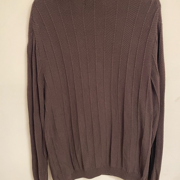 Men’s Chaps Brown Sweater Size L - Picture 4 of 4